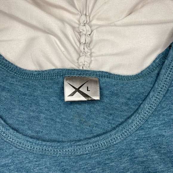 Men’s teal tank top size large - Picture 3 of 4